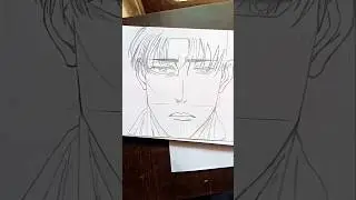Levi's drawning video || #drawing #leviackerman #art