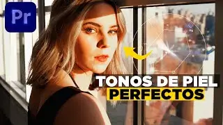 Cómo CORREGIR TONOS DE PIEL en Premiere Pro 2022 (Tutorial de color PASO A PASO)