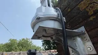 11 METER 3 BEAM YAGI/SIRIO HYGAIN 5/8 WAVE FIBERGLASS VERTICAL.