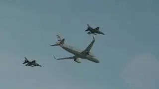 &Gamma;&iota;&omicron;&rho;&tau;ή &Pi;&omicron;&lambda;&epsilon;&mu;&iota;&kappa;ή&sigmaf; &Alpha;&epsilon;&rho;&omicron;&pi;&omicron;&rho;ί&alpha;&sigmaf; 2016 &Phi;ά&lambda;&eta;&rho;&omicron; Renegade F-16 & Aegean Airlines A320