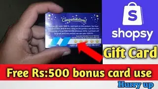 shopsy gift card kaise use karen||shopsy 5 star rating bonus card use kaise karen