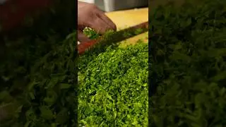 Amazing Coriander Leaves  Cutting Skills😍 #shorts #cuttingskills