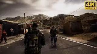Ghost Recon Wildlands No HUD Rain CO-Op Gameplay (4K)