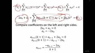 Power Series Solutions of First-Order Differential Equations