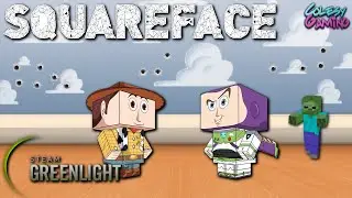 PAPERCRAFT TOY STORY?! | Squareface | Indie Game
