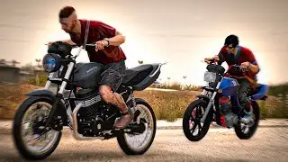 GTA V - VIDA REAL | FUI NO RACHA DE RUA CONTRA A CG MOTORZÃO. #682