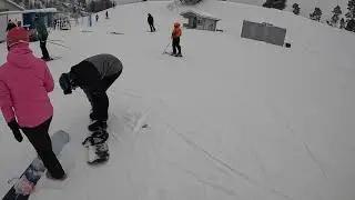 Afternoon ski at Ellivuori