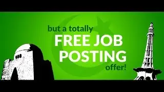 Careerz360 offers Free Job Posting all over the Pakistan except Lahore on Pakistan Day(23rd March)