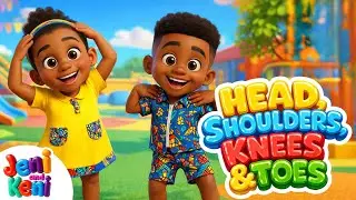 Head,shoulder Knees and Toes| Parts of the Body song | Nursery Rhyme |Kids fun song
