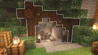 Minecraft: EASY CAVE ENTRANCE - Tutorial
