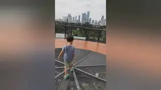 Fun day at the SkyWalk Spark Mall Senayan