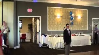 Albany Bar Bat Mitzvah DJ Party With Todd DJ Todd Moffre with Ethan and family