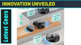 Tikom Robot Vacuum and Mop Best 6000Pa Self-Emptying Smart Cleaner