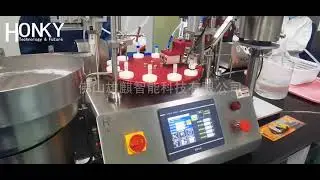 Test Kit 50 BPM Automatic Desktop Filling Machine With Ceramic Pump For Bio regent