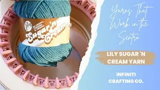 Пряжа, подходящая для вязальной машины Sentro, выпуск 08 Lily Sugar n Cream 🧶