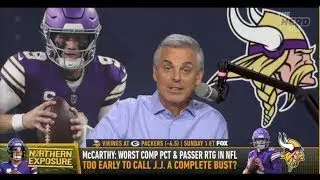 J.J. McCarthy's Vikings Problem: Colin Cowherd's Scathing Analysis | NFL