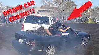 RICHMOND SIDESHOW GOES CRAZY (CAR CRASH!)