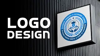 Baro sida loo sameeyo Logo waxbarasho circle ah | Circle Logo Design