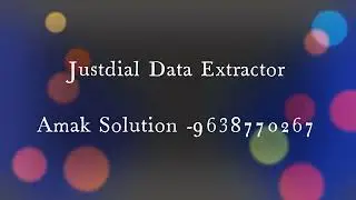 JustDial Data Extractor | Extract data for Marketing | Get Justdial Original Number | 91-9638770267