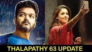 Thalapathy 63 Latest Update | Vijay | Nayanthara | Atlee | Latest Cinema News