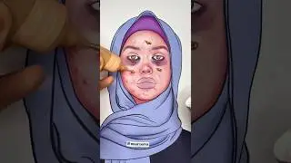 Hijab Girl Bronze Makeup Tutorial ✨  #reklamdeğil #hijab #hijabi