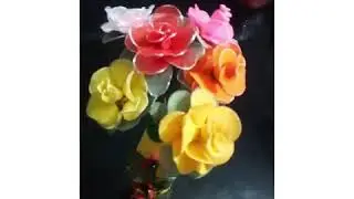 Socks flower making