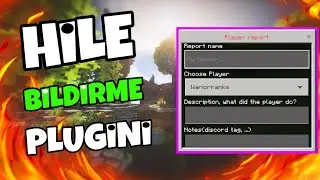 Plugin Tanıtımları #8 | Hile Bildirme(Report) Plugini | PocketMine & Altay