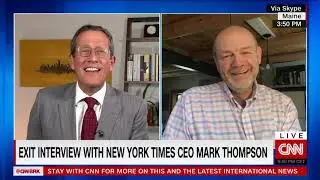 Exit interview: New York Times CEO Mark Thompson