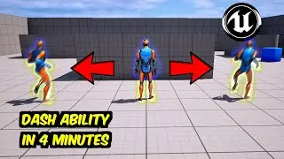 Dash Ability in 4 MINUTES! | UNREAL ENGINE 5.5