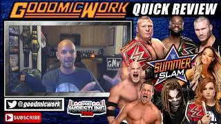WWE Summerslam 2019 RESULTS