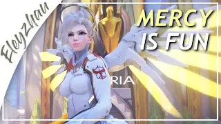Playing Mercy is Still Fun 🤍 - Mercy Season 27 (Overwatch)