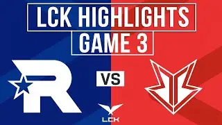 KT vs BRO Highlights Game 3 | LCK 2025 | KT Rolster vs OK BRION