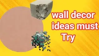&ldquo;Beautiful Lippan Art Wall Hanging 🌸 Easy Mud Mirror Work | Best Out of Waste Home Decor Idea&rdquo;
