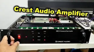 ORIGINAL CREST AUDIO 2501A POWER AMPLIFIER