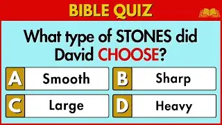 Hardest Bible Quiz: 25 BIBLE Weapons Questions | Slings and Stones Challenge!