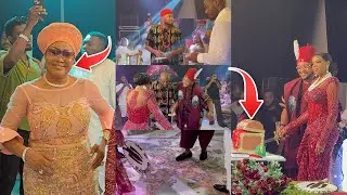 Brain Jotter & Ngozi Ezeonu Massive Surprise Dance Show at Deacon Famous Wedding Reception