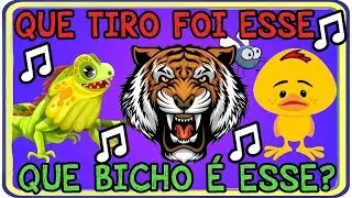 QUE TIRO FOI ESSE? Paródia QUE BICHO É ESSE? - MÚSICA INFANTIL