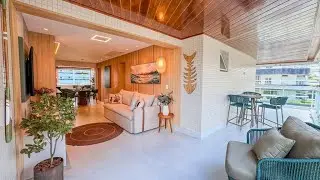 Apartamento vista mar pé na grama à venda | Riviera de São Lourenço | AP1212