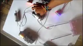 Manufacturing of atomatic audino grass cutter and water sprinkler working model Making in process