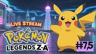 Pok&eacute;mon Legends Z-A LIVE Gameplay Part 7,5| Exploring more Lomiose City & Hunting Shiny Pok&eacute;mons!