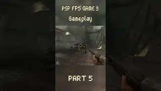 PSP FPS GAME 3 Gameplay PART 5 - PPSSPP Android #droidplaytv #ppsspp #shorts