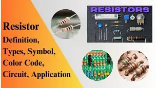 About RESISTOR and how to CALCULATE it's VALUE  using COLOUR CODE #resistance #resistor #electronic 