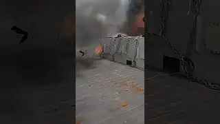 The French Navy Test of an Experimental Kamikaze Drone.