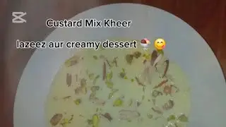 Custard Mix Kheer &ndash; Creamy, Rich & Delicious Dessert