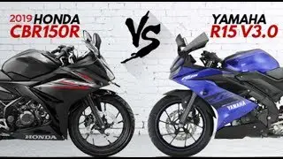 Honda CBR150R 2019 vs Yamaha R15 V3.0 | Honda CBR150R New Model 2019 Competitive Yamaha R15 V3.0