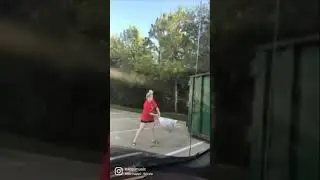 Messy dumpster fail #funny #viral #shortsvideo #dumpsterdiving