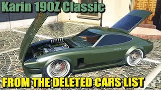 Karin 190Z Classic - MOST UNIQUE Classic Car for your Collection | GTA 5 Online