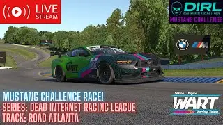 Mustang Challenge Series at Road Atlanta! New IMSA style Mustang Challenge Race Series on iRacing!