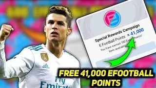 How To Get Free 41000 eFootball Points In eFootball Pes 2022 || Pes 2021 Mobile