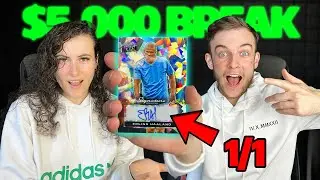 I'm Opening $5,000 Football Packs! + HAALAND 1 OF 1 GIVEAWAY!